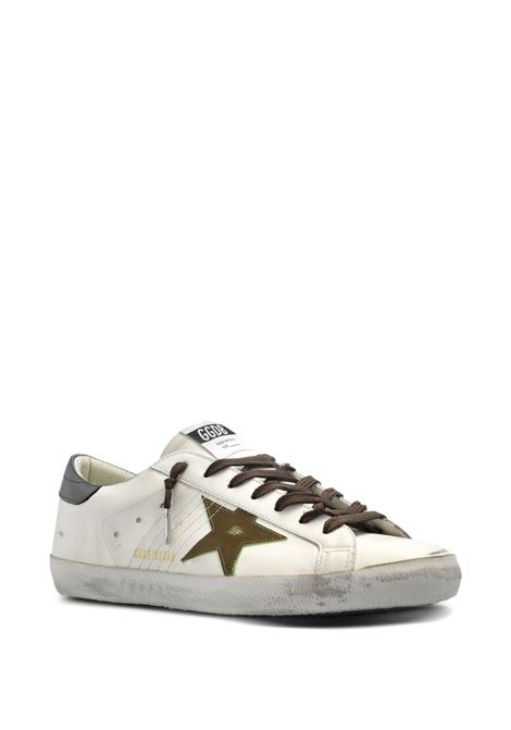 sneakers super star in argento golden goose - uomo GOLDEN GOOSE | GMF00101F00751683112